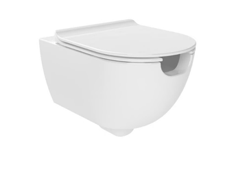APP SOLUTION - Wall-hung ceramic toilet by Ceramica Flaminia - view 2